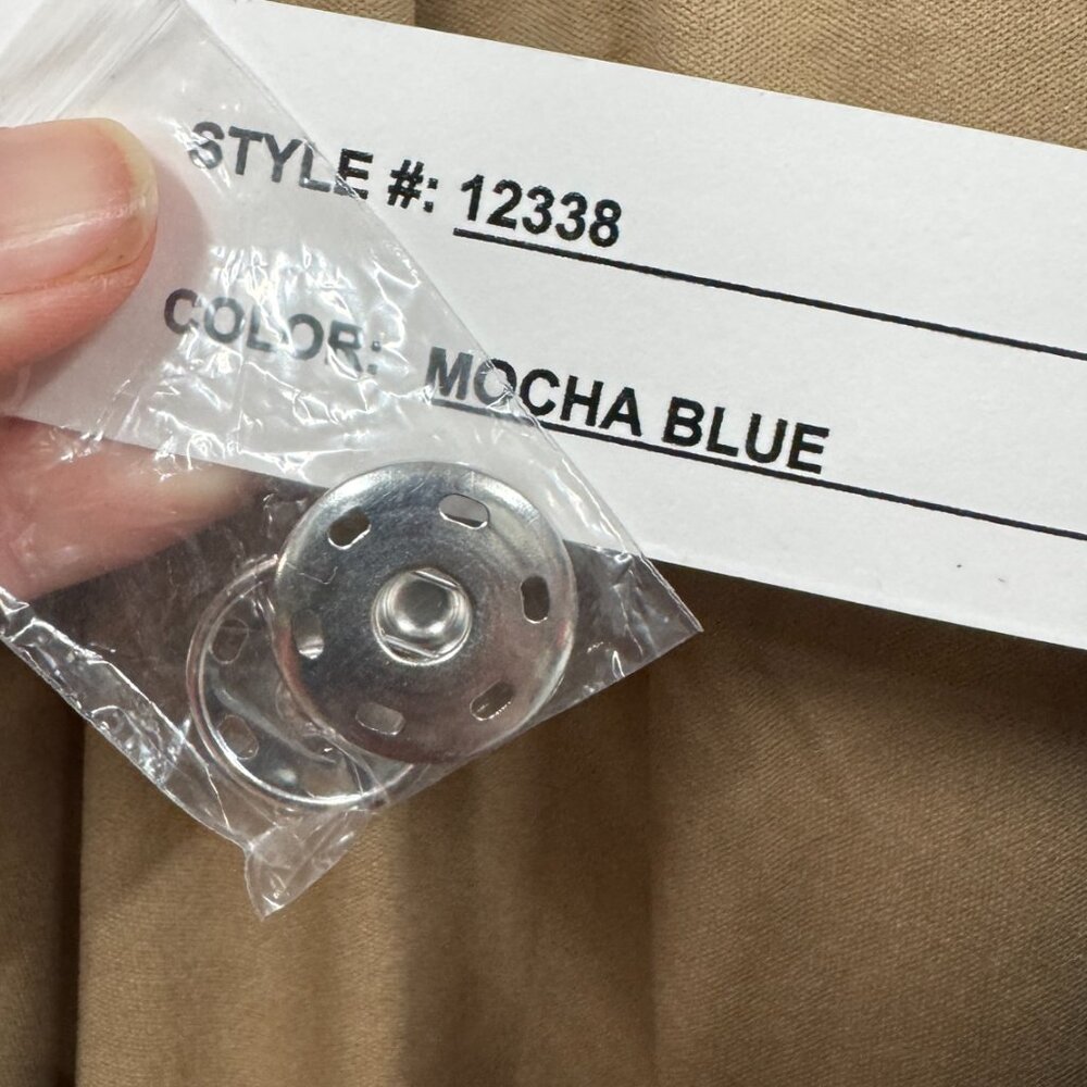 Stoosh Faux Sherpa Long Button Down Jacket - Picture 7 of 9